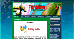 Desktop Screenshot of funtimeinflatables.ca